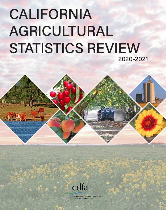 2021 California Agricultural Statistics Review Available Online
